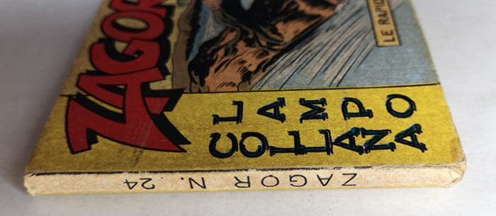 ZAGOR Striscia COLLANA LAMPO IIIª Serie N 24 ARALDO 1965 - immagine 2