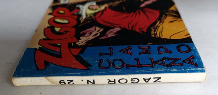 ZAGOR Striscia COLLANA LAMPO IVª Serie 29 ARALDO 1968 - immagine 2