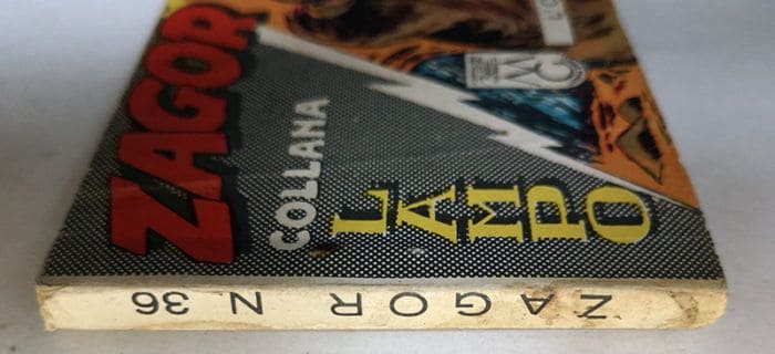 ZAGOR Striscia COLLANA LAMPO Iª Serie 36 ARALDO 1962 - immagine 2