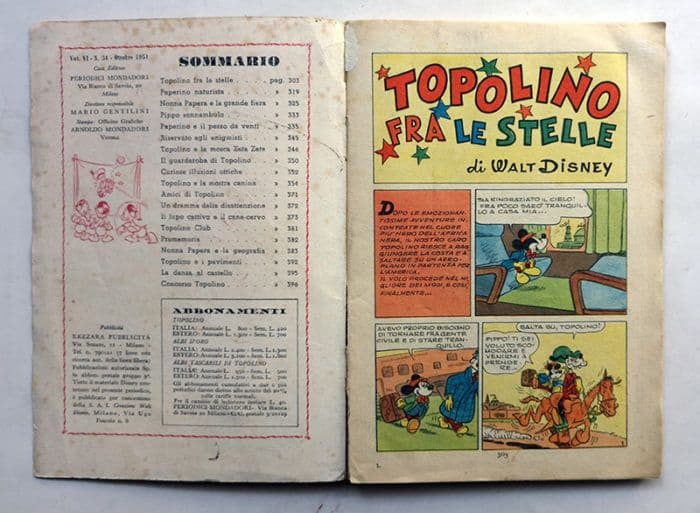 TOPOLINO LIBRETTO 34 Mondadori 1951 - immagine 2