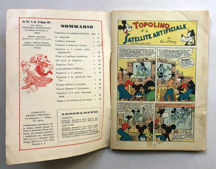 TOPOLINO LIBRETTO 43 Mondadori 1952 - immagine 2