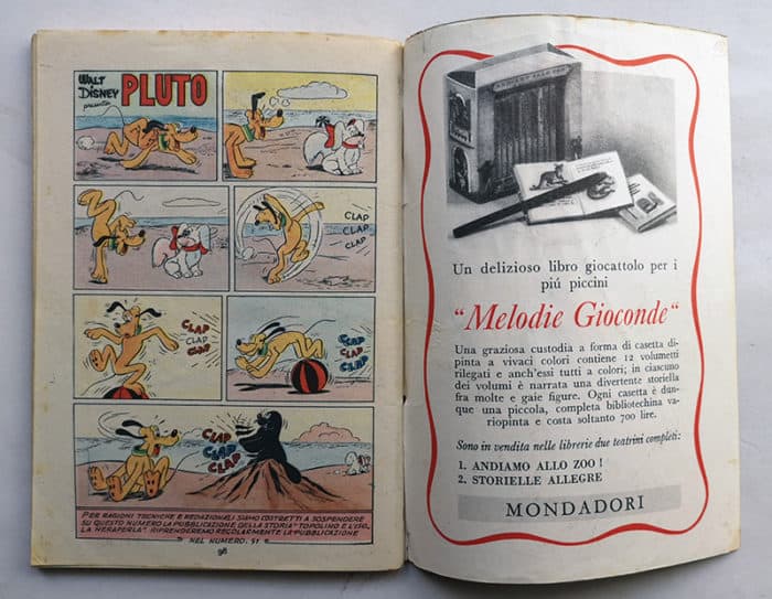 TOPOLINO LIBRETTO 49 Mondadori 1952 - immagine 3