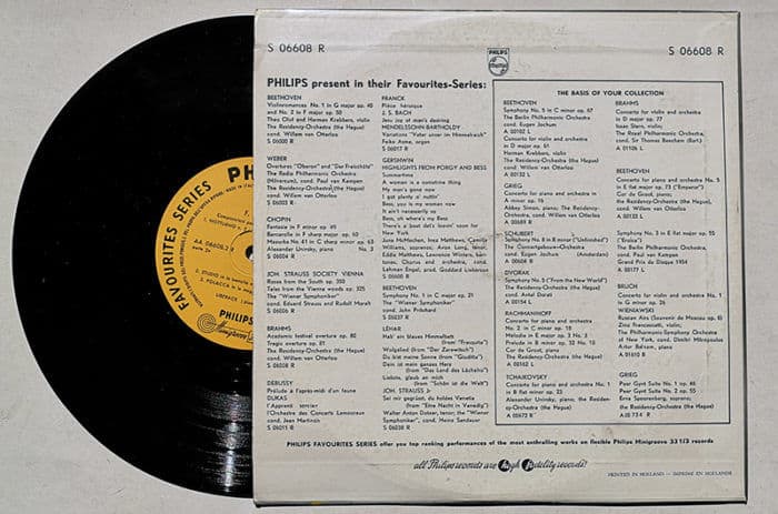 LIBERACE plays Chopin LP 10" PHILIPS P 06608 - immagine 2