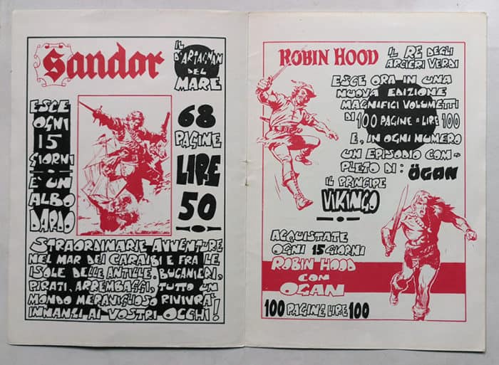 INSERTO Locandina SUPER BOY Blek 167 DARDO 1966 - immagine 2