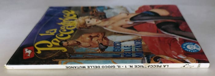 LA PECCATRICE 1 il gioco delle mutande EDIFUMETTO 1984 - immagine 2