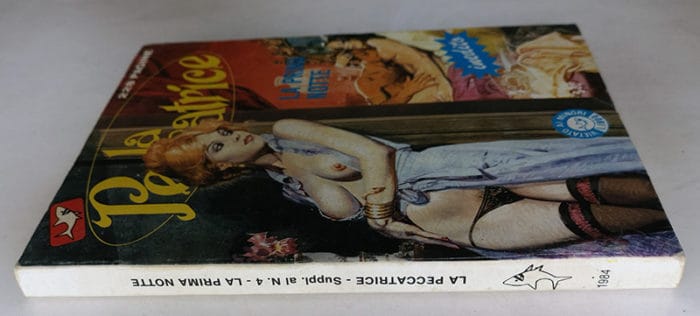 LA PECCATRICE supplemento 4 La Prima Notte EDIFUMETTO 1984 - immagine 2