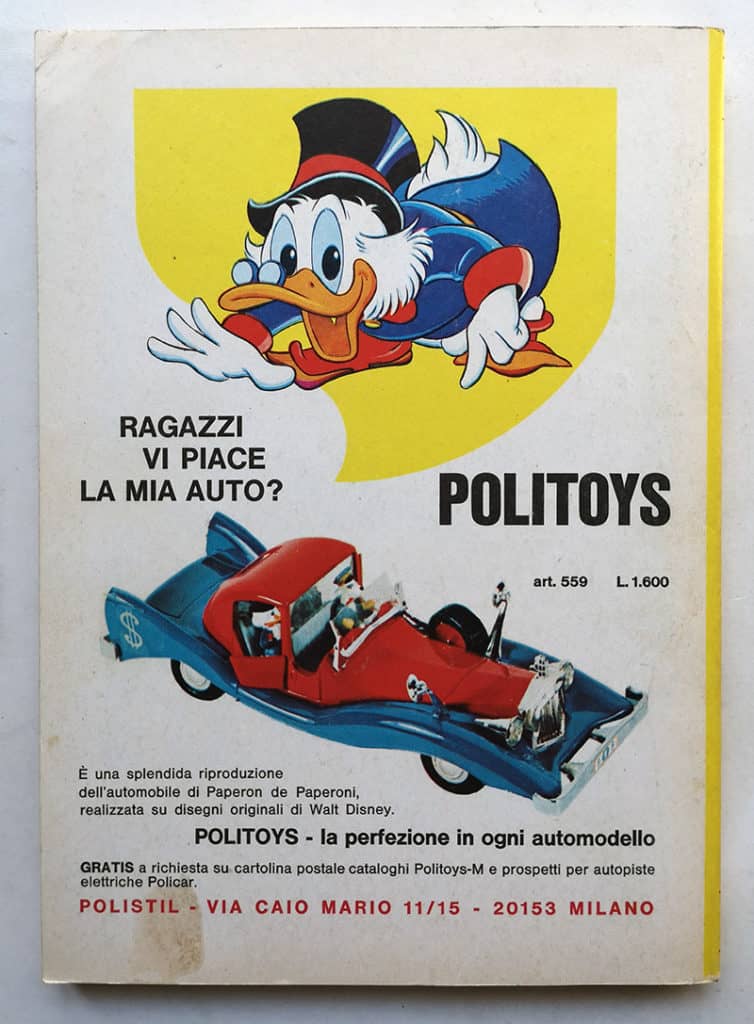 TOPOLINO LIBRETTO 659 Mondadori 1968 bollino punti club - immagine 3
