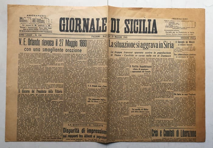 GIORNALE DI SICILIA