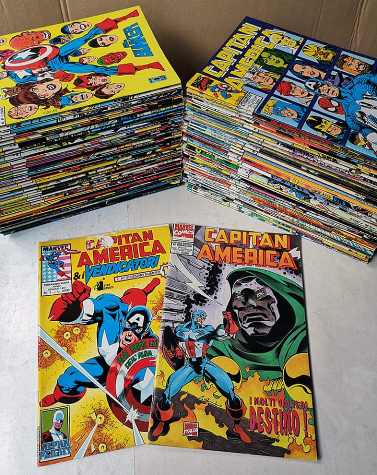 CAPITAN AMERICA e i VENDICATORI Serie Completa 1/82 STAR COMICS Marvel - immagine 2