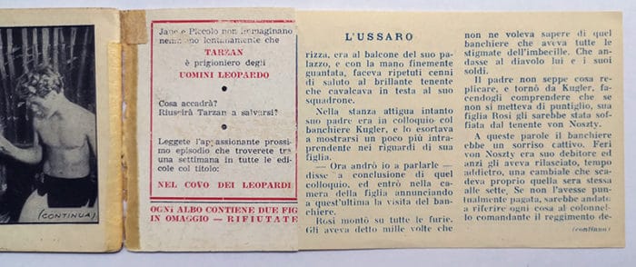 RECUPERO RESTAURO Striscia TARZAN Avventura Film VICTORY 1952 - immagine 2