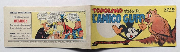 ALBI TASCABILI DI TOPOLINO