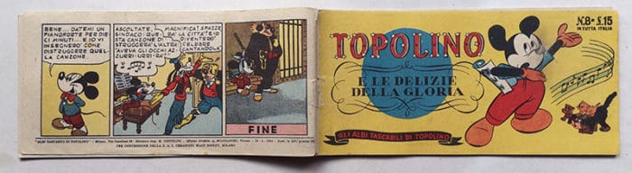 ALBI TASCABILI DI TOPOLINO