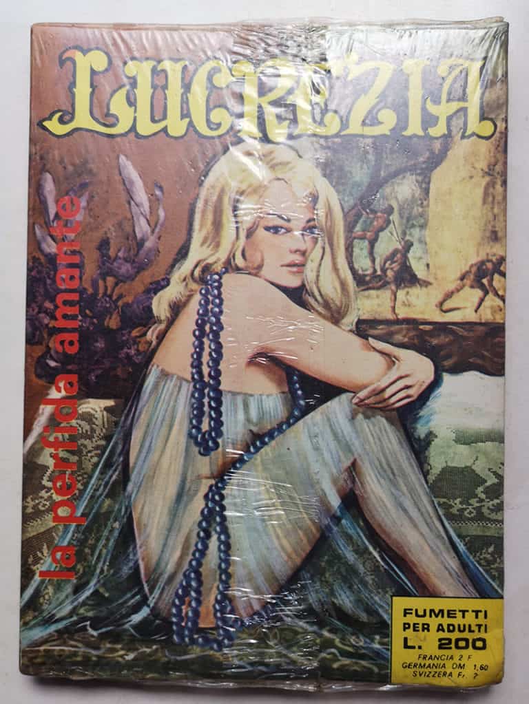 LUCREZIA 45 Blisterato con POSTER Gadget MANIFESTO ErreGi RG 1971 - immagine 2