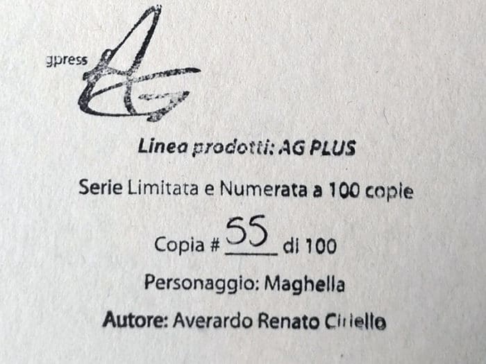 Cover Averardo Ciriello MAGHELLA 9 riproduzione numerata - immagine 2