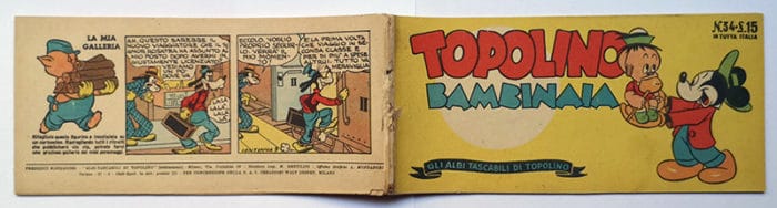 ALBI TASCABILI DI TOPOLINO