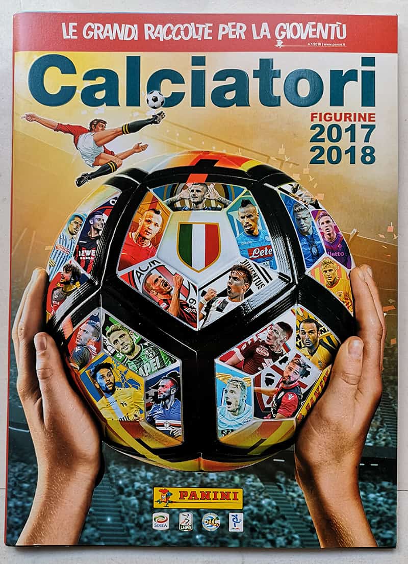 ALBUM CALCIATORI PANINI 2017-18 vuoto versione omaggio con