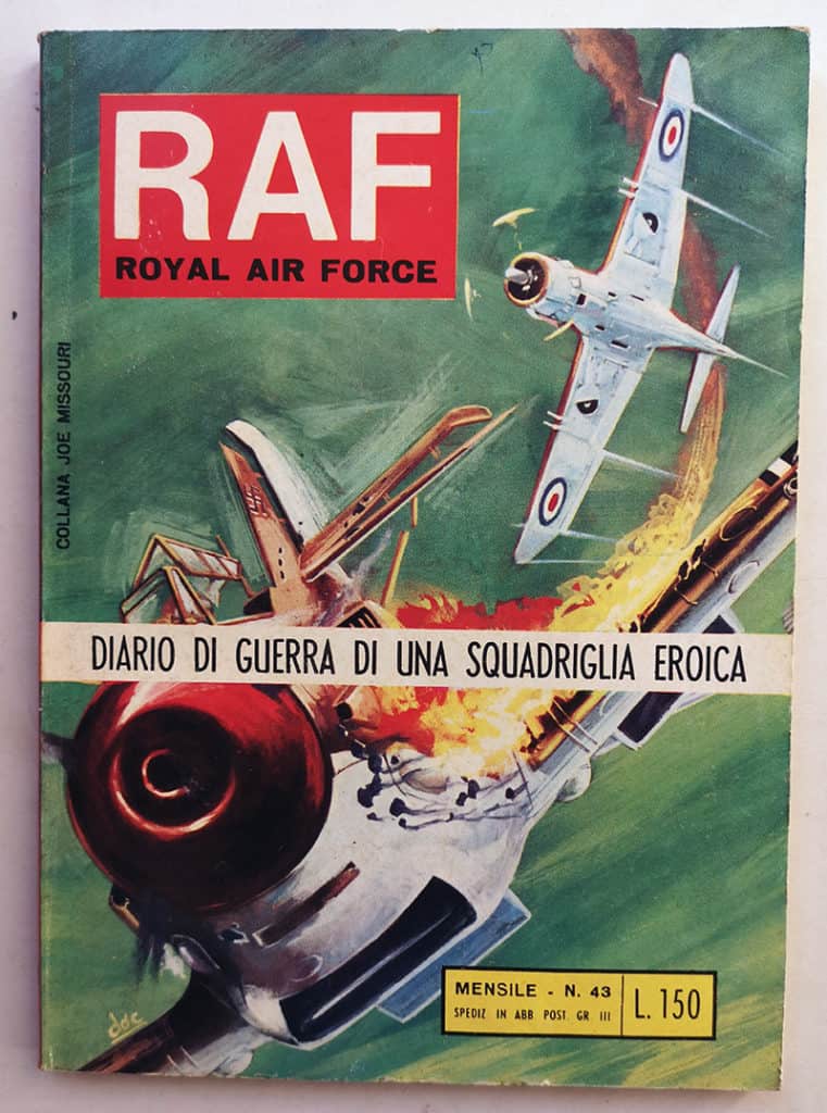 RAF Royal Air Force Collana Joe Missouri 43 BIANCONI 1969 - immagine 2