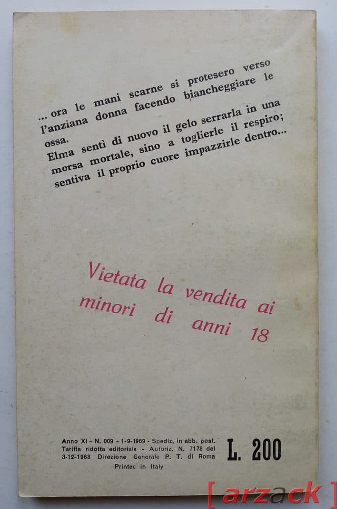 I RACCONTI di DRACULA 9 Harry Small Il Castello Dei Decapitati WAMP 1969 - immagine 2