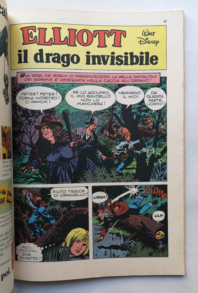 ALBI D'ORO Almanacco Topolino 263 Novembre 1978 Elliot il Drago - immagine 2