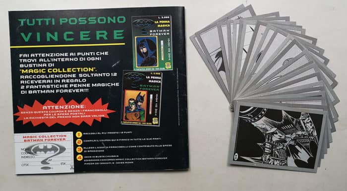 Album EDIGAMMA Magic Collection BATMAN FOREVER Qs Completo - immagine 3