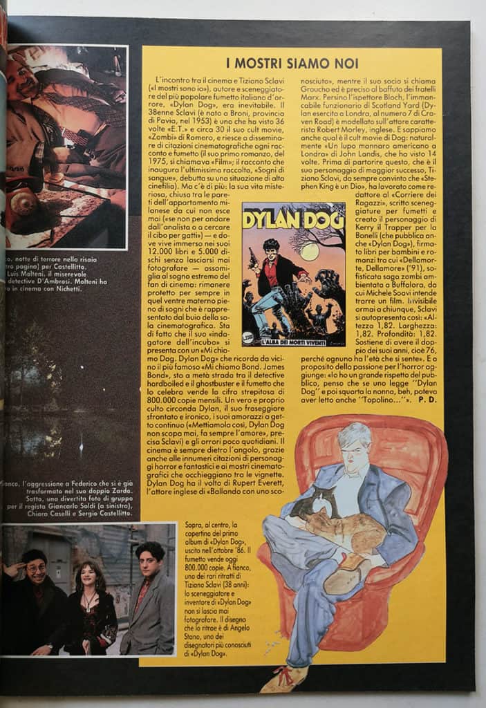 CIAK n° 5 - 1992 DYLAN DOG Tiziano Sclavi NERO - immagine 4