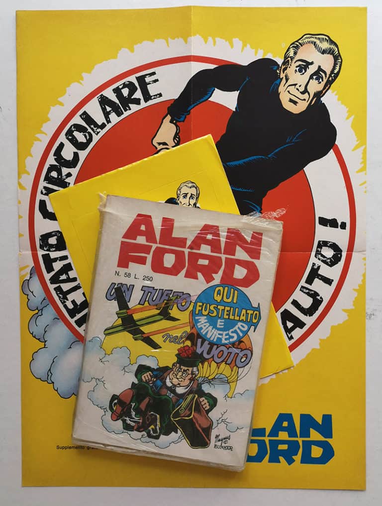 ALAN FORD 58 blisterato Poster Manifesto Adesivo CORNO 1974 - immagine 3