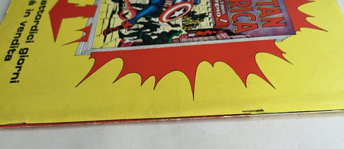 CAPITAN AMERICA 2 Corno 1973 ADESIVI gadget - immagine 5