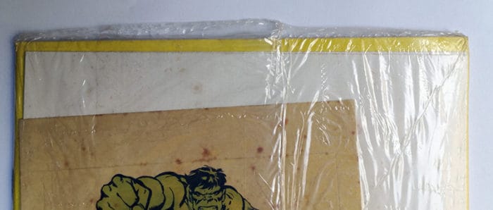 CAPITAN AMERICA 1 Poster Adesivo BLISTERATO Errore VARIANTE Corno 1973 - immagine 6
