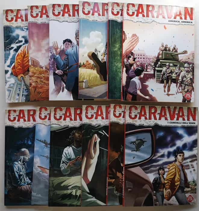 CARAVAN 1/12 Serie Completa BONELLI 2009 - immagine 2