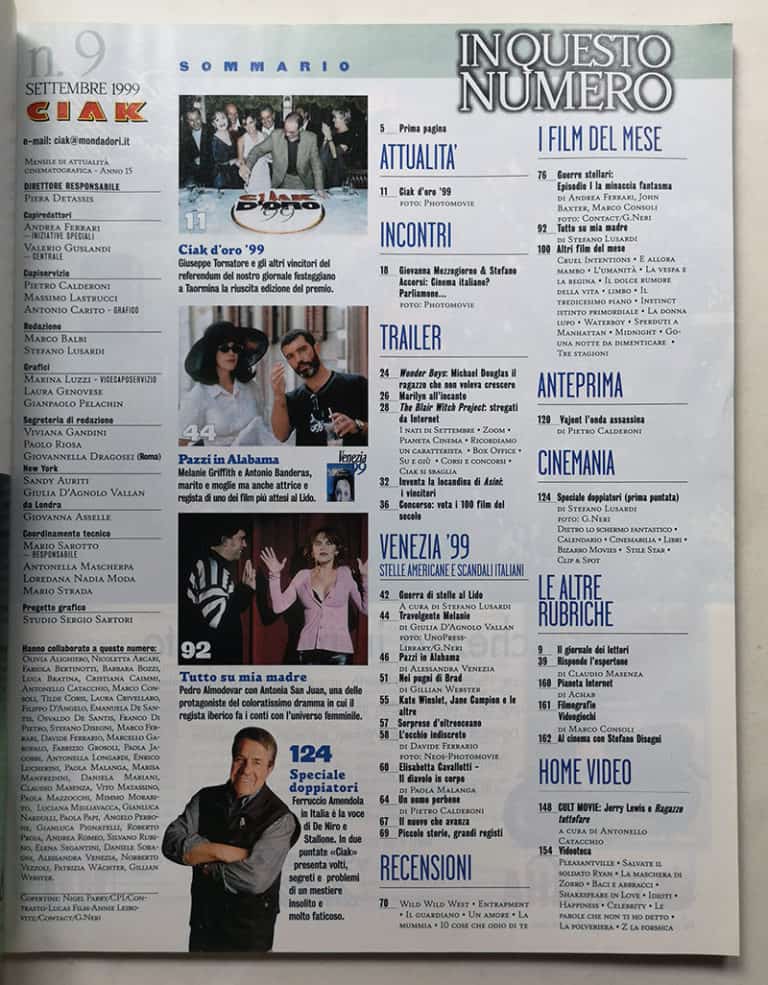 CIAK n° 9 - 1999 STAR WARS la minaccia fantasma - immagine 3
