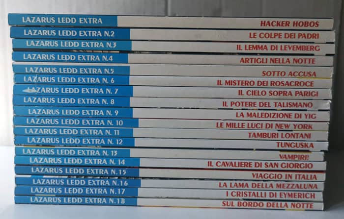 Lotto LAZARUS LEDD Extra 1/18 STAR COMICS 1994 - immagine 3