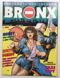 BRONX 15 Nuova Frontiera 1995 rivista a fumetti