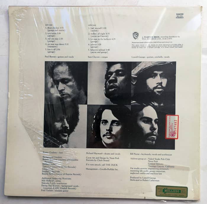 LITTLE FEAT Dixie Chicken - DISCO LP - K 46200 WARNER BROS - immagine 2