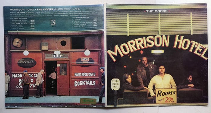 THE DOORS Morrison Hotel DISCO LP W 42080 ELECTRA - immagine 2