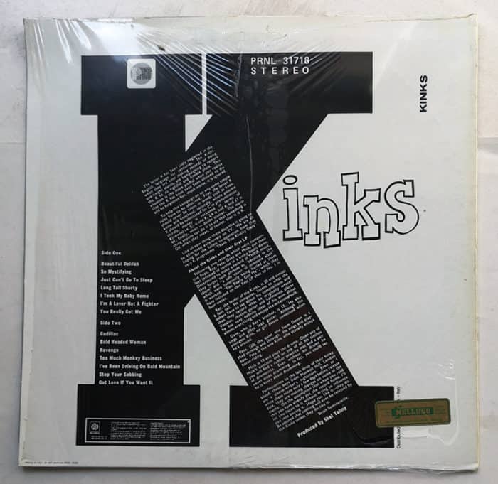 KINKS - DISCO LP - PRNL 31718 PRT - immagine 2