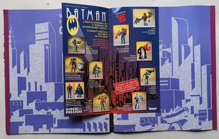 Album BATMAN The Animated Series PANINI 1993 VUOTO figurine omaggio bustina - immagine 4