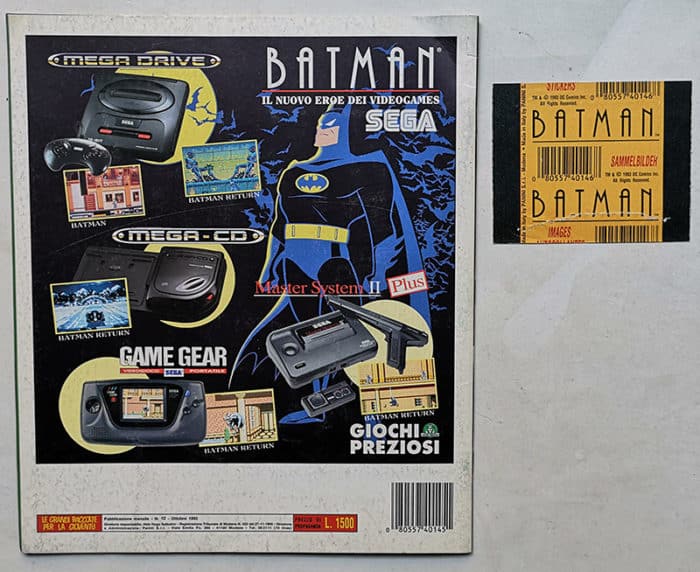 Album BATMAN The Animated Series PANINI 1993 VUOTO figurine omaggio bustina - immagine 5