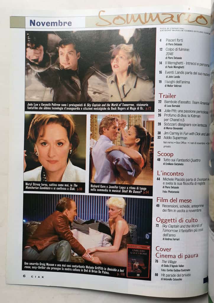 CIAK n° 11 - 2004 JUDE LAW Jennifer Lopez MELANIE GRIFFITH - immagine 3