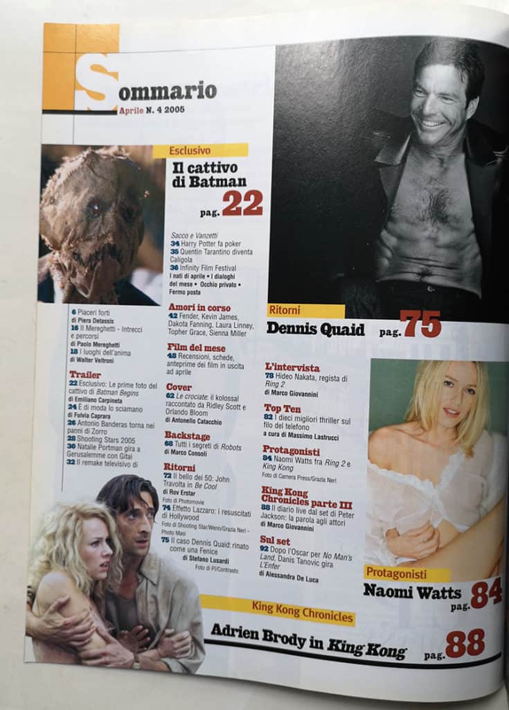 CIAK n° 4 - 2005 ORLANDO BLOOM Ridley Scott NAOMI WATTS - immagine 2