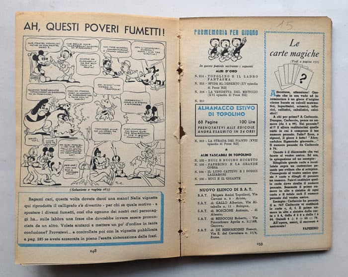 Recupero Restauro TOPOLINO LIBRETTO 15 Mondadori 1950 - immagine 3