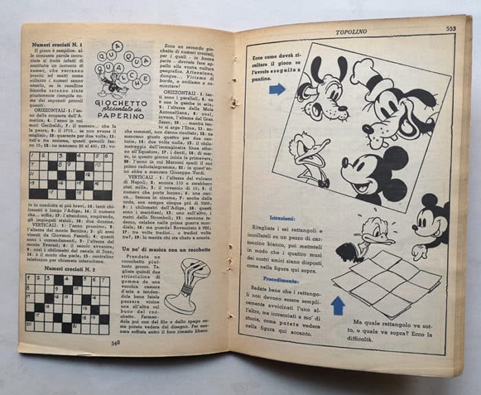 Recupero Restauro TOPOLINO LIBRETTO 18 Mondadori 1950 - immagine 2