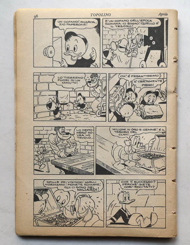 Recupero Restauro TOPOLINO LIBRETTO 1 Mondadori 1949 - immagine 3