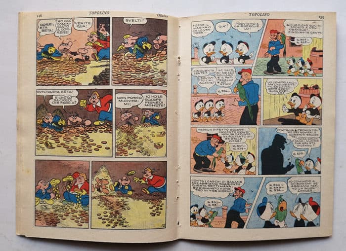 Recupero Restauro TOPOLINO LIBRETTO 20 Mondadori 1950 - immagine 2