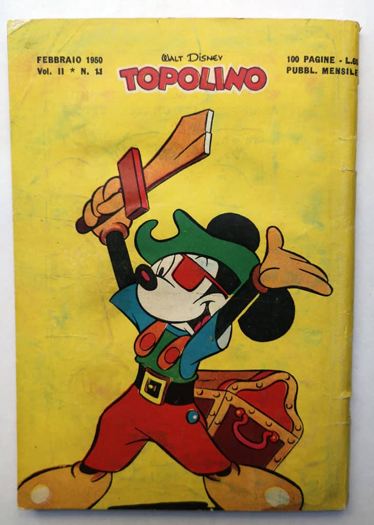 TOPOLINO LIBRETTO 11 Mondadori 1950 bollino pagina centrale - immagine 3