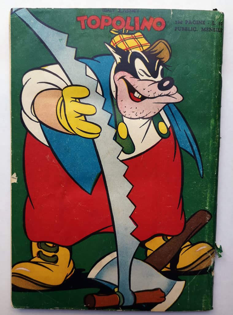TOPOLINO LIBRETTO 12 Mondadori 1950 bollino pagina centrale - immagine 4