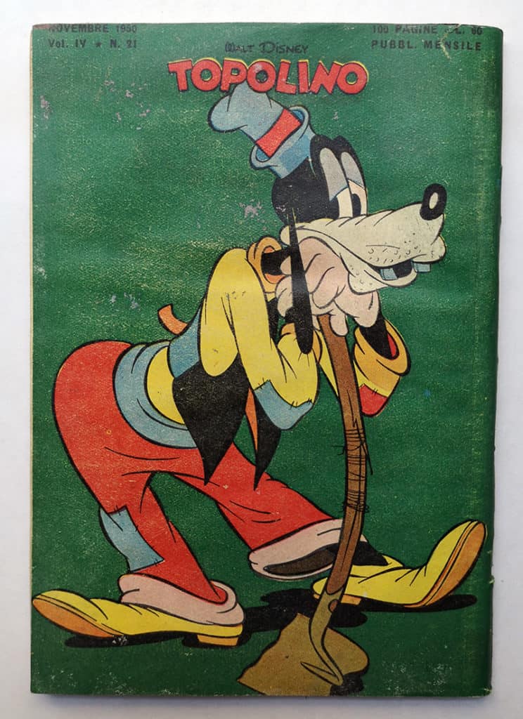 TOPOLINO LIBRETTO 21 Mondadori 1950 bollino pagina centrale - immagine 3