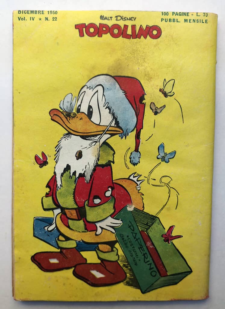 TOPOLINO LIBRETTO 22 Mondadori 1950 bollino pagina centrale - immagine 3