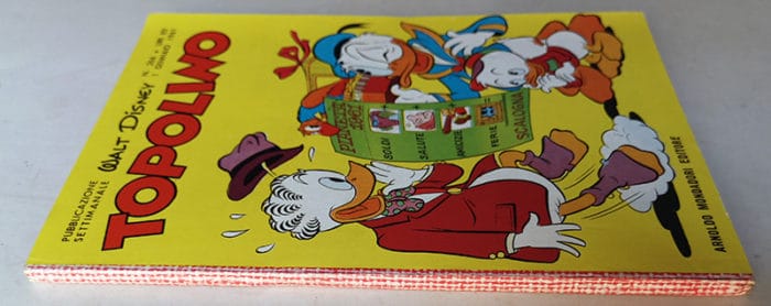 TOPOLINO LIBRETTO 266 Mondadori 1961 Figurine Bollino Rivarossi e Club - immagine 2