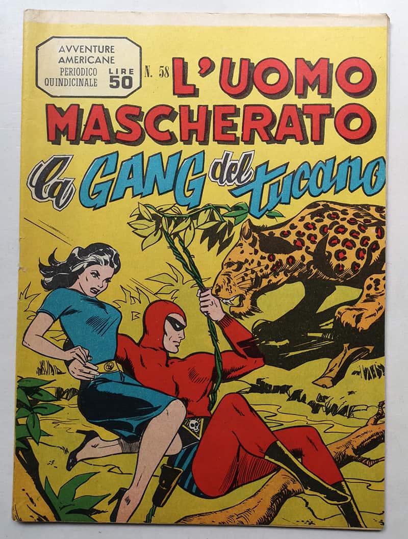 L'UOMO MASCHERATO 58 Avventure Americane 1961