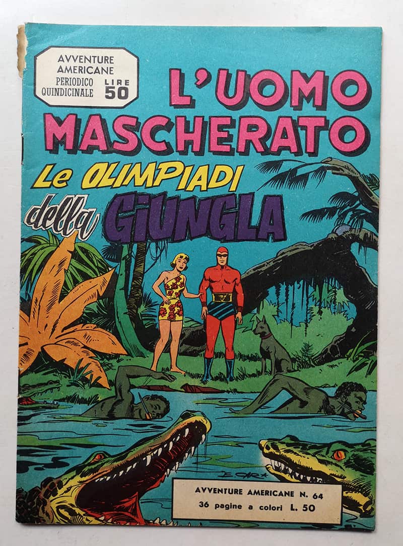 L'UOMO MASCHERATO 64 Avventure Americane 1961